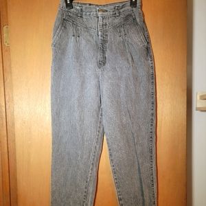 Vtg Western Tappered Leg Jeans Size 4 Tall